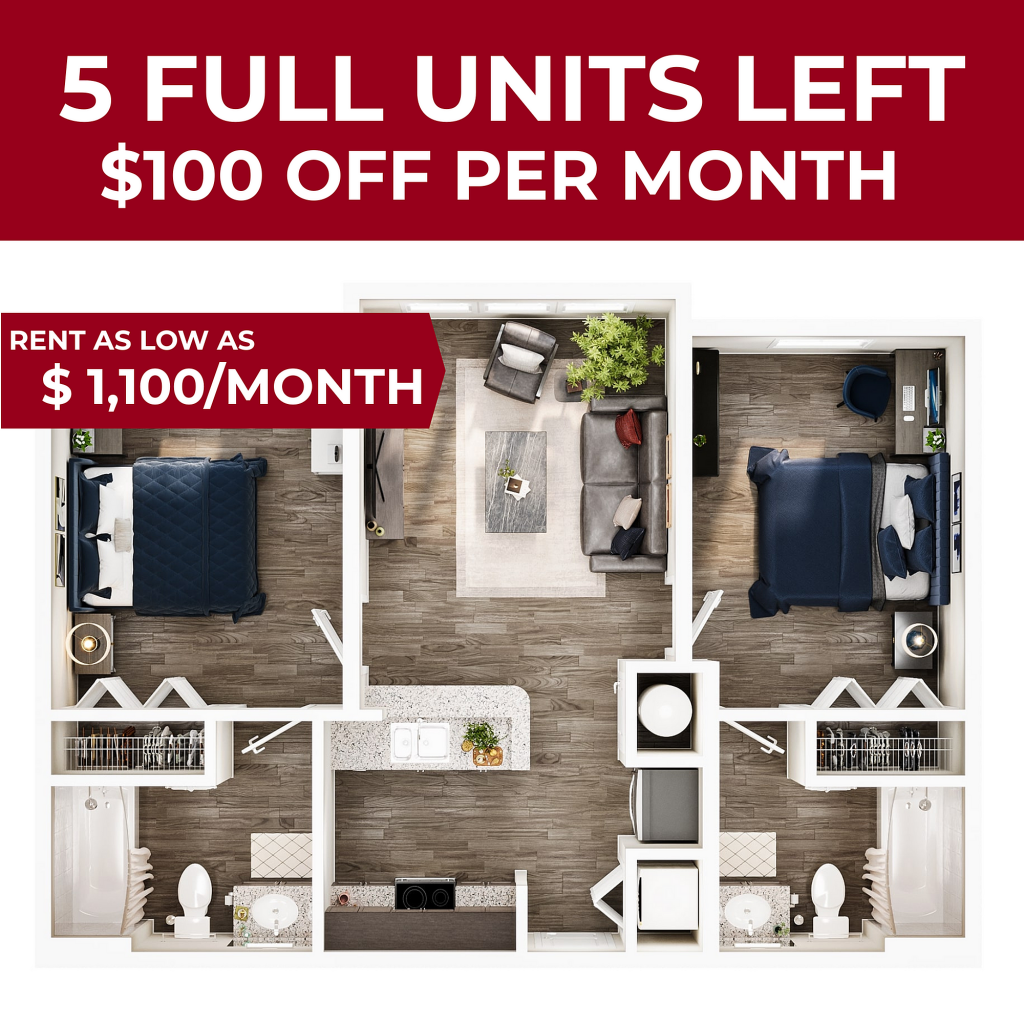 2BR/2BA – Platinum