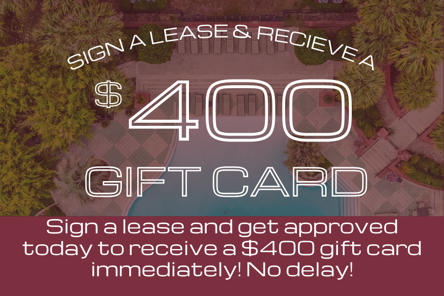 Sign a lease and receive a $200 gift card